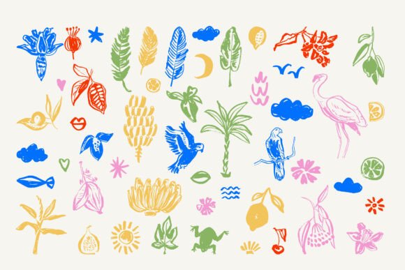 Coastal Graphics SVG: Playful Illustrations for Branding