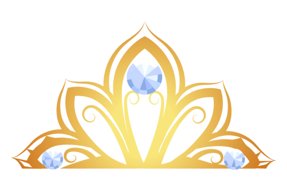 Golden Tiara Graphics & Illustrations for Brand Design
