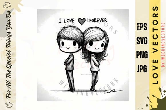 Weddingvectors - 11001014: Romantic Illustrations & Graphics